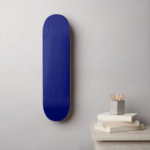 Skateboard Colección de colores azul oscuro real #017