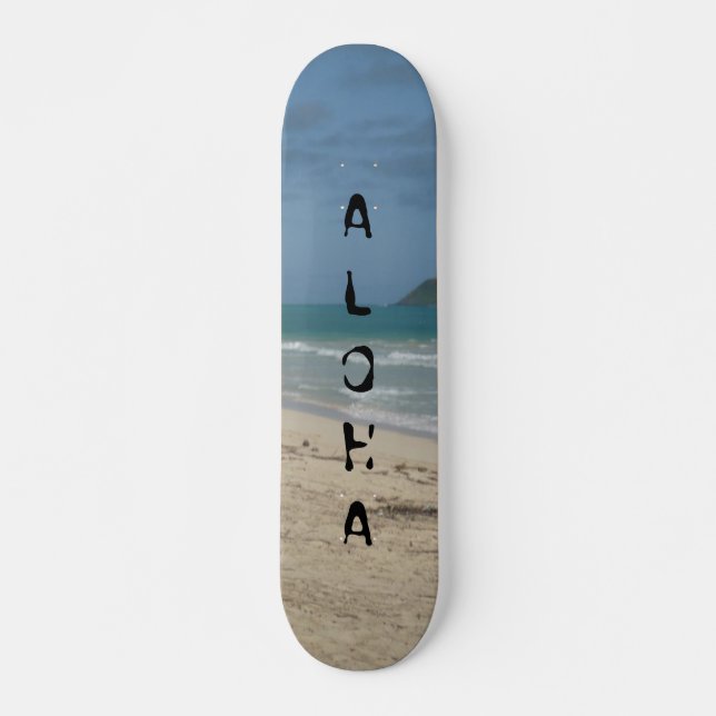 Skateboard Colección Hawaii Aloha -  (Anverso )