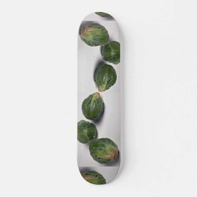 Skateboard Coles de Bruselas deliciosas (Anverso )