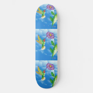 Skateboard Colibrí: Estilizado