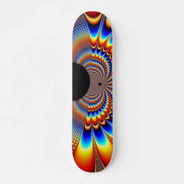 Skateboard Colisión mundial - fractal (Anverso )