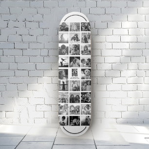 Skateboard Collage de fotos de Instagram de moda de Guay de B