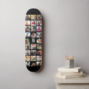 Skateboard Collage de fotos de Instagram de moda de Guay de B