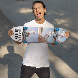 Skateboard Collage de fotos moderno de Skater Dad