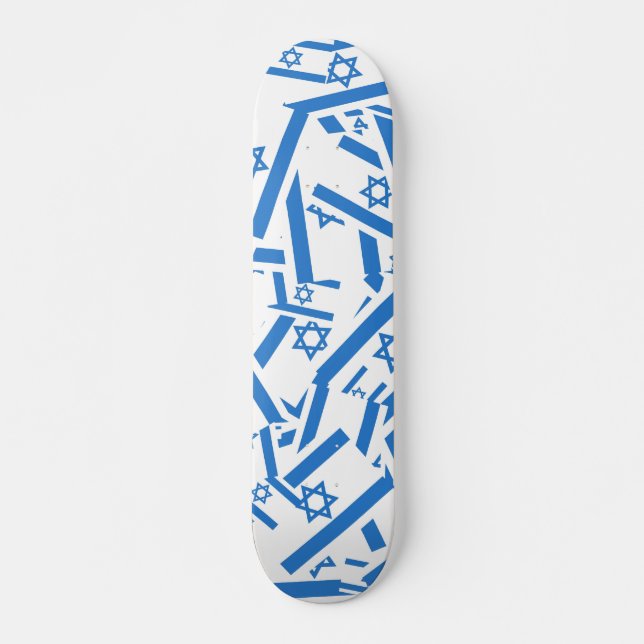 Skateboard Collage de Israel (Anverso )
