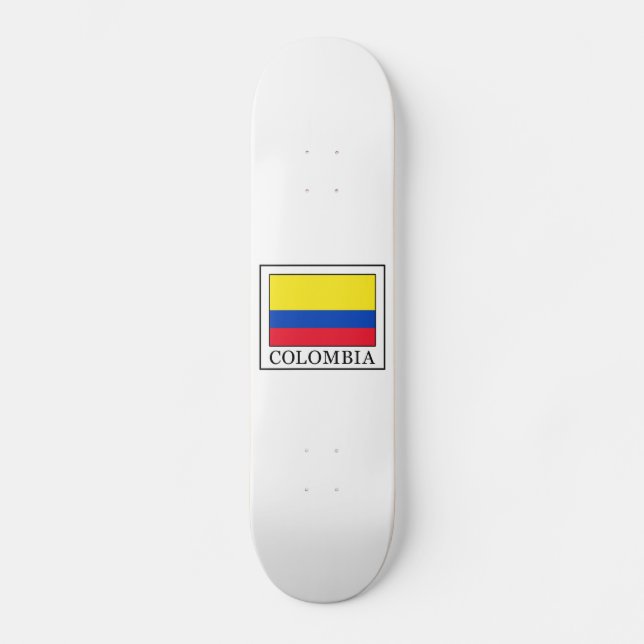 Skateboard Colombia (Anverso)