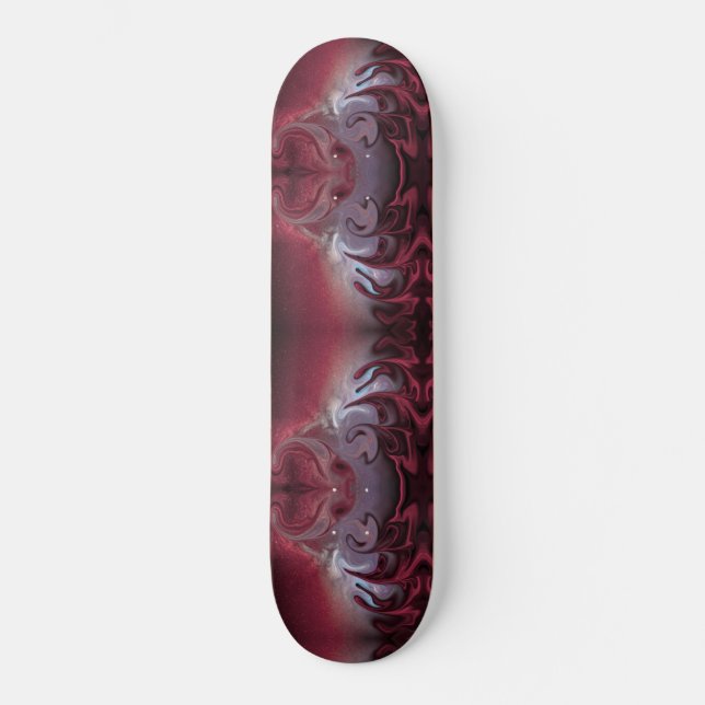 Skateboard color cereza remolino (Anverso)