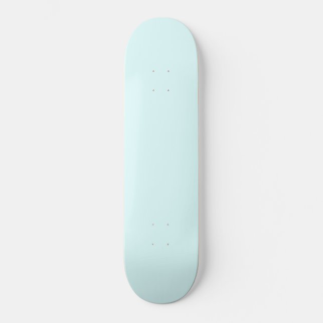 Skateboard color claro cian (Anverso)