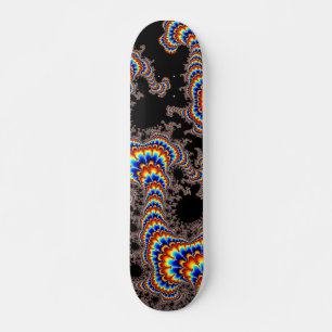 Skateboard Color corrido - arte del fractal