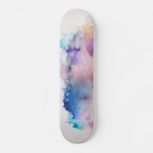 Skateboard Color de agua