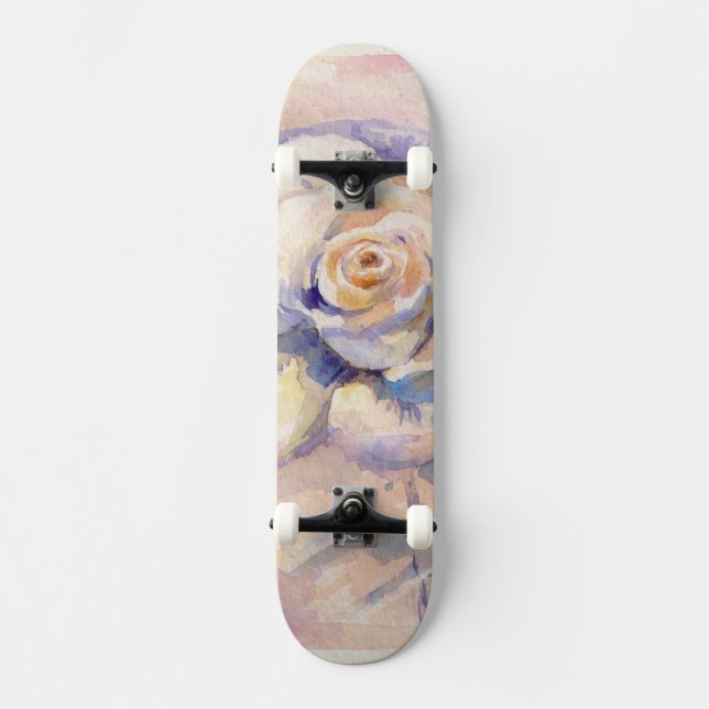 Skateboard Color de rosa (Anverso)