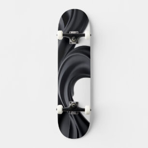 Skateboard Color negro pastel