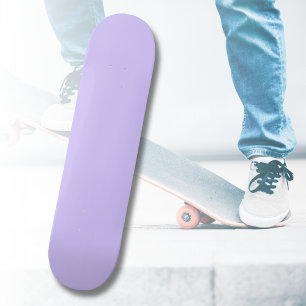 Skateboard Color sólido de los sueños lilac   Clásico Elegant