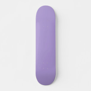 Skateboard Color sólido púrpura de color pastel claro