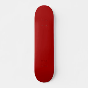Skateboard Color sólido rojo oscuro de manzana y dulce