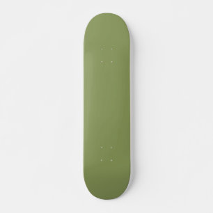 Skateboard Color sólido verde mosca