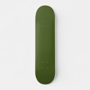 Skateboard Color sólido verde oscuro de mosaico