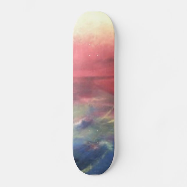 Skateboard color, Venecia (Anverso)