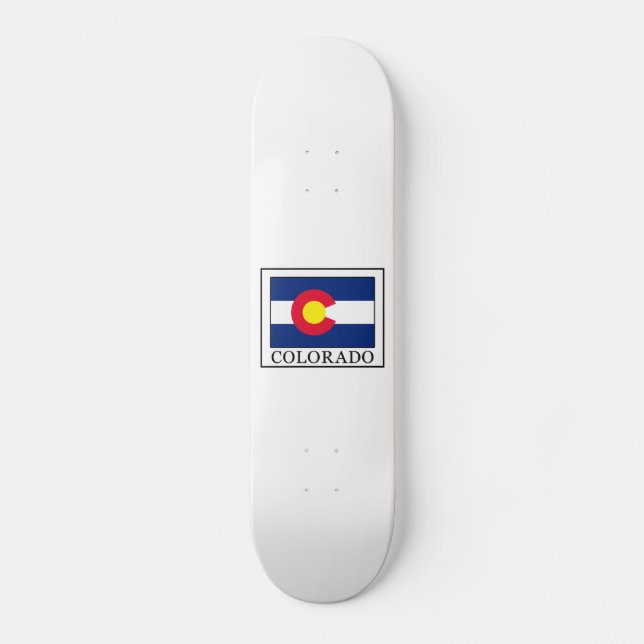 Skateboard Colorado (Anverso)