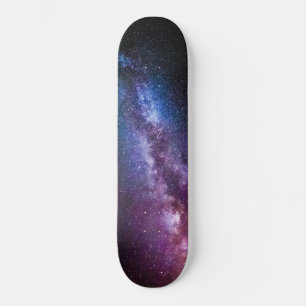 Skateboard Colores brillantes de estilo lechoso