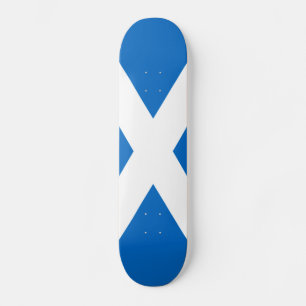 Skateboard Colores cruzados escoceses de Escocia