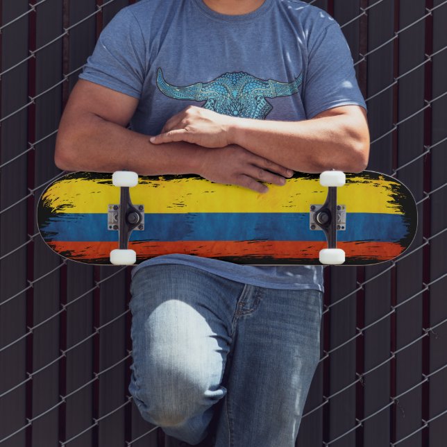 Skateboard Colores de Colombia (Exterior 3)
