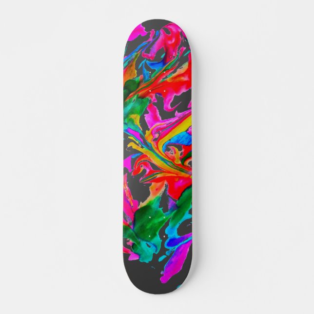 Skateboard Colores locos (Anverso )