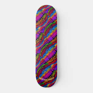 Skateboard Colorido