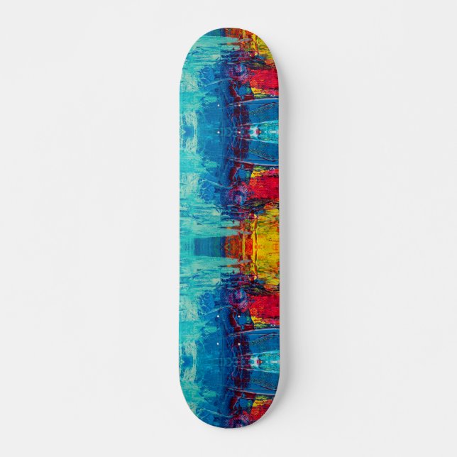 SKATEBOARD COLORIDO (Anverso )