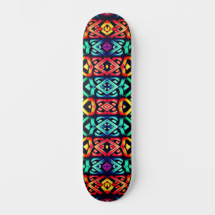 Skateboard Colorido arte urbano / Graffiti inspirado
