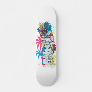 Skateboard Colorido maya