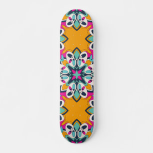 Skateboard Colorido sin mar turco