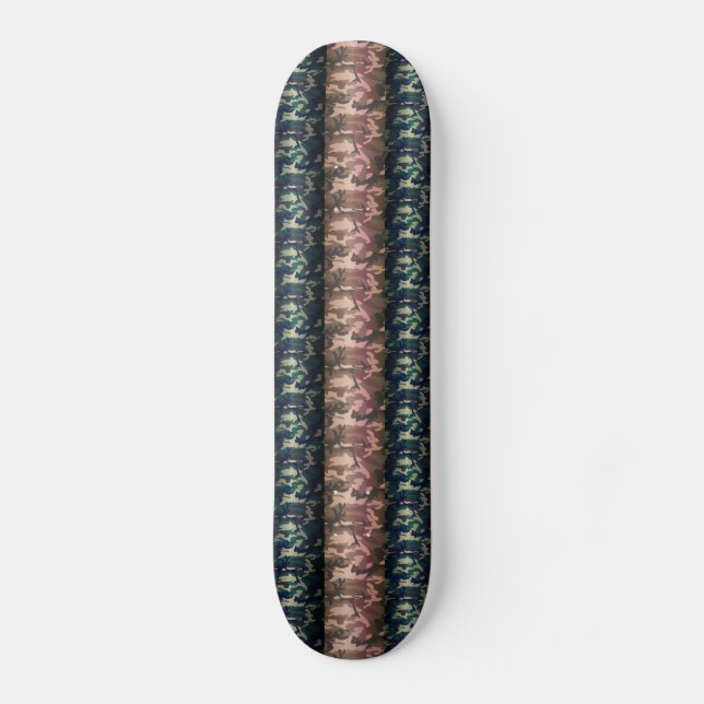 Skateboard Combo Camo 3D (Anverso)