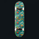 Skateboard Comedia de graffiti con elementos brillantes Skate<br><div class="desc">Haga que este Graffiti Skateboard Personalizado Subtítulos sea su propio texto. ¡Ideal para cualquier ocasión como un regalo de cumpleaños o de graduación!</div>