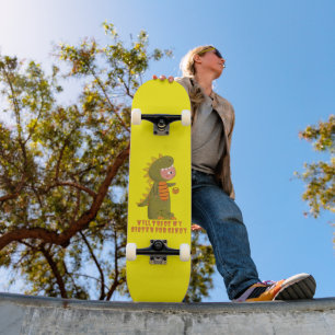 Skateboard COMERCIALIZARÁ A MI HERMANA POR Halloween divertid