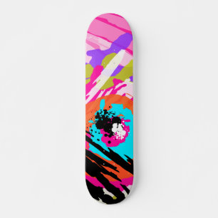 SKATEBOARD COMETIDO MULTICOLORADO