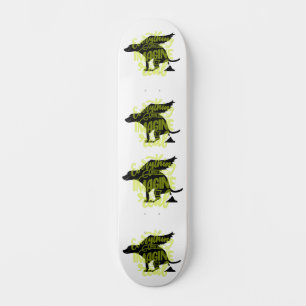 Skateboard Cómico perro volador de Pooping