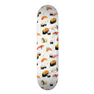 Skateboard Comida japonesa: Modelo del sushi
