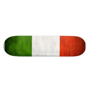 Skateboard Comp italianos Skatingboard de la bandera