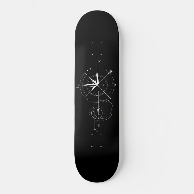 Skateboard Compass (Anverso)