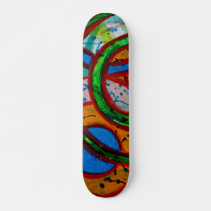 Skateboard Composición #20C de Michael Moffa