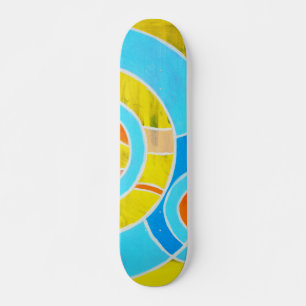 Skateboard Composición #23A de Michael Moffa