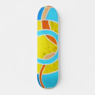 Skateboard Composición #23B de Michael Moffa