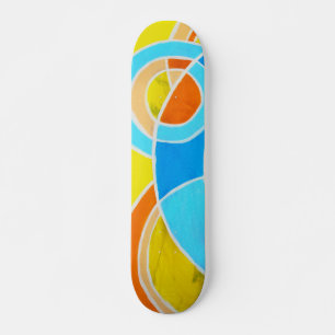 Skateboard Composición #23C de Michael Moffa