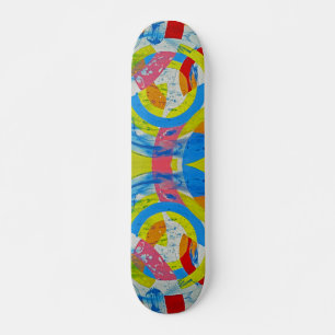 Skateboard Composición #2B de Michael Moffa