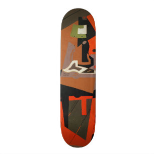 Skateboard Composición (aceite en lona)