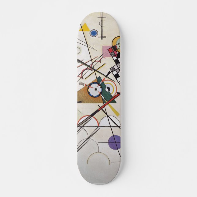 Skateboard Composición de Kandinsky 1923 viii/pixdezines (Anverso )