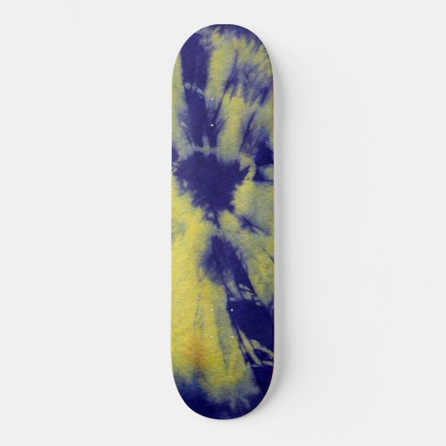 Skateboard Composición de Tye Dye #11 por Michael Moffa (Anverso)