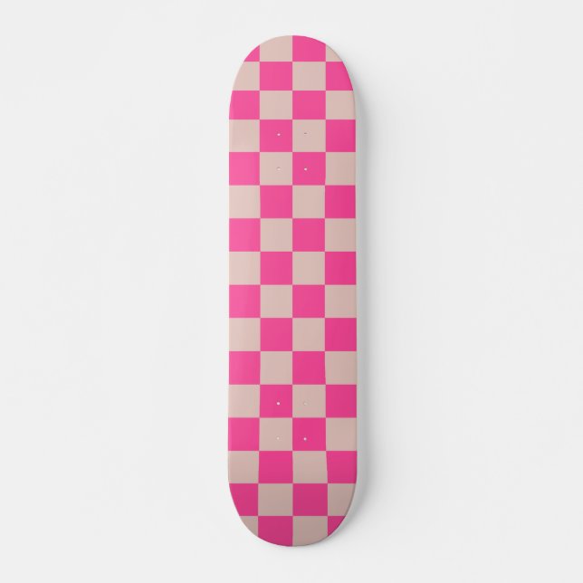 Skateboard Comprobar tablero de verificación de patrones de c (Anverso )