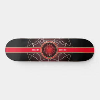 Skateboard con aerógrafo Canadá desde 1867